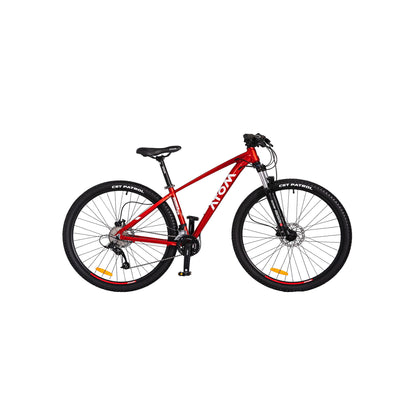 Bicicleta ATOM BURNER Gloss 29, Talla 16", Rojo Vino.